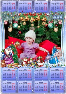 Авторский новогодний календарь 1